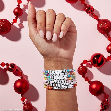 Crayola® x The Little Words Project "Be Sweet" Beaded Stretch Bracelet