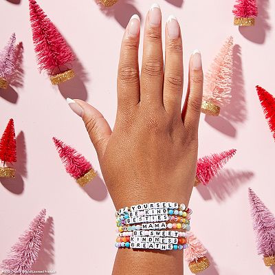 Crayola x The Little Words Project Be Yourself Beaded Stretch Bracelet