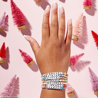 Crayola® x The Little Words Project "Be Yourself" Beaded Stretch Bracelet