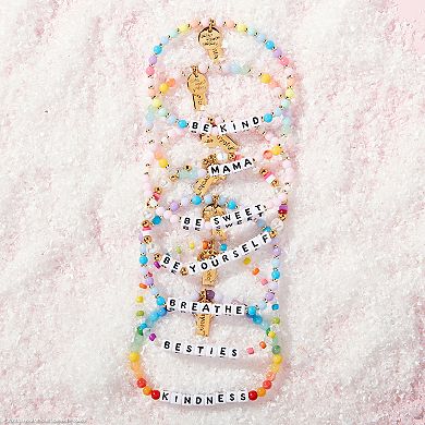 Crayola® x The Little Words Project "Be Kind" Beaded Stretch Bracelet