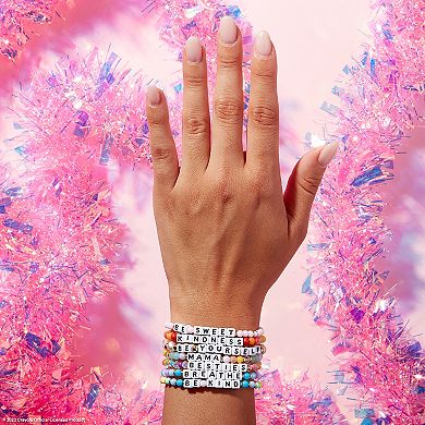 Crayola® x The Little Words Project "Breathe" Beaded Stretch Bracelet