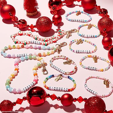 Crayola® x The Little Words Project "Happy" Beaded Keychain