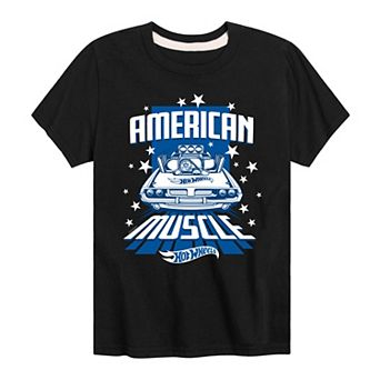 Boys 8-20 Hot Wheels American Muscle Tee
