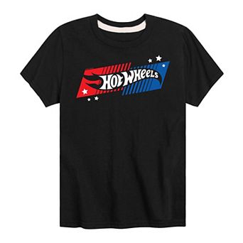 Boys 8-20 Hot Wheels American Logo Tee