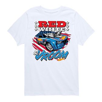 Boys 8-20 Hot Wheels Car Vroom Graphic Tee