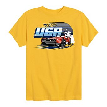 Boys 8-20 Hot Wheels USA Tee