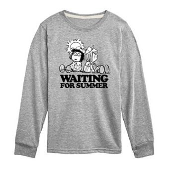 Boys 8-20 Peanuts Marcie & Peppermint Patty Waiting For Summer Graphic Tee