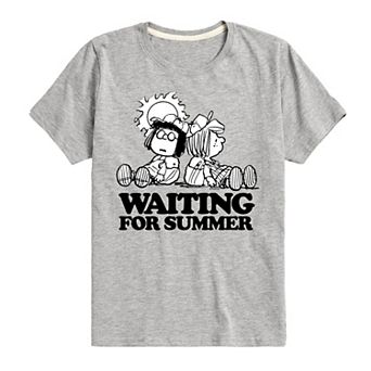 Boys 8-20 Peanuts Marcie & Peppermint Patty Waiting For Summer Graphic Tee