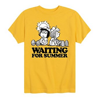 Boys 8-20 Peanuts Marcie & Peppermint Patty Waiting For Summer Graphic Tee