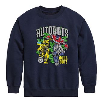 Boys 8-20 Transformers Autobots Crew Fleece Sweatshirt