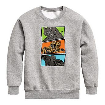 Boys 8-20 Transformers Rise Of The Beasts Maximal Action Crew Fleece Sweatshirt