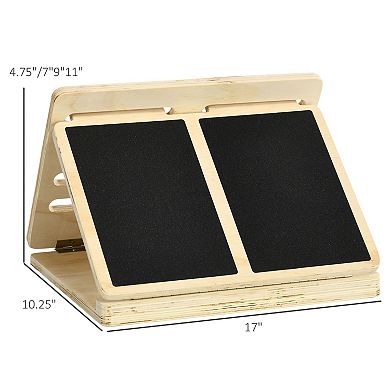 Soozier Calf Stretcher Slant Board Non-slip And Portable With Side Handles