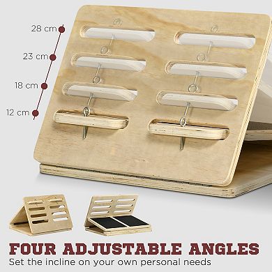 Soozier Calf Stretcher Slant Board Non-slip And Portable With Side Handles