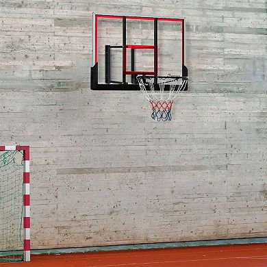 Soozier Wall Mounted Basketball Hoop Outdoor, Basketball Accessories