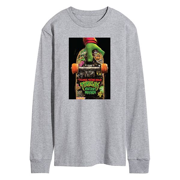 Big & Tall Men's Teenage Mutant Ninja Turtles Graphic Tee - Black Heather - Size 2XL, Men's