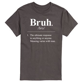 Men's Bruh Definition Graphic Tee