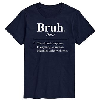Men's Bruh Definition Graphic Tee