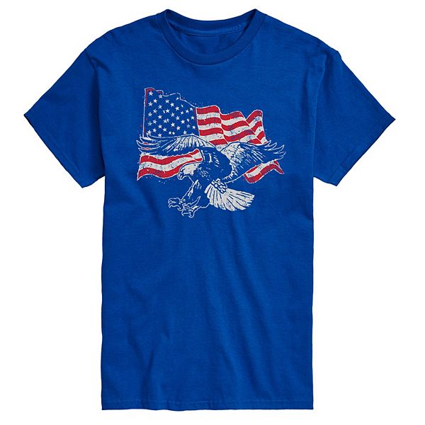mineB Full Size Eagle Graphic Tee Shirt