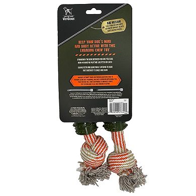 Americas Vet Dogs Braided Rubber Rope Toy