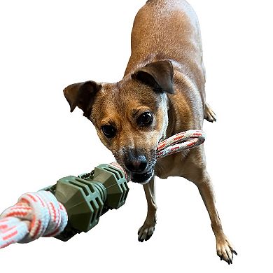 America's VetDogs Dumbell Rope Toy