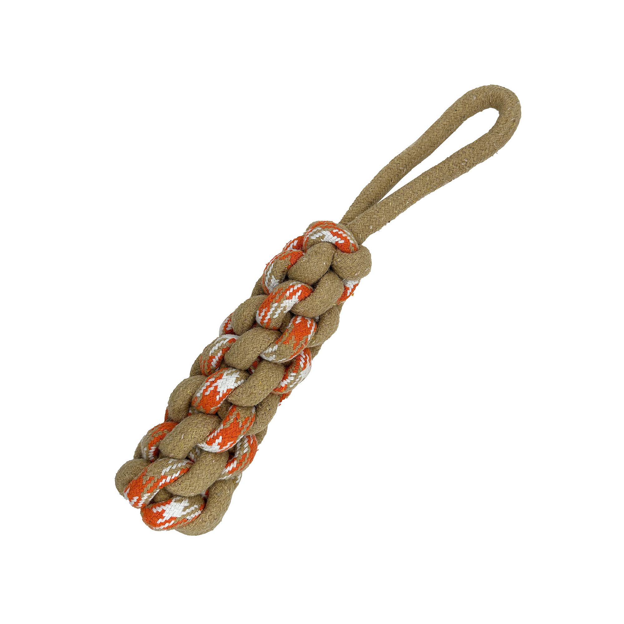 Americas VetDogs Braided Ball Rope Toy, Multi