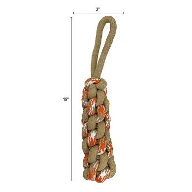 America's VetDogs Braided Ball Rope Toy