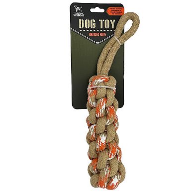 America's VetDogs Braided Ball Rope Toy