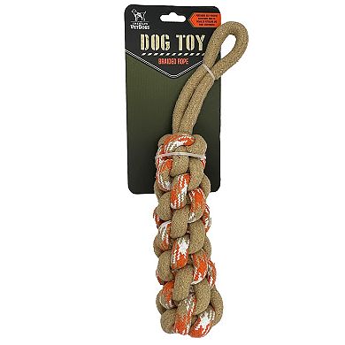Americas Vet Dogs Braided Ball Rope Toy