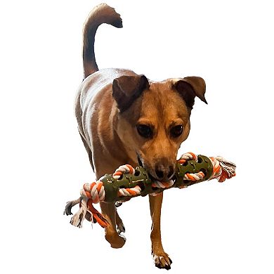 Americas Vet Dogs Double Rubber Tug Toy