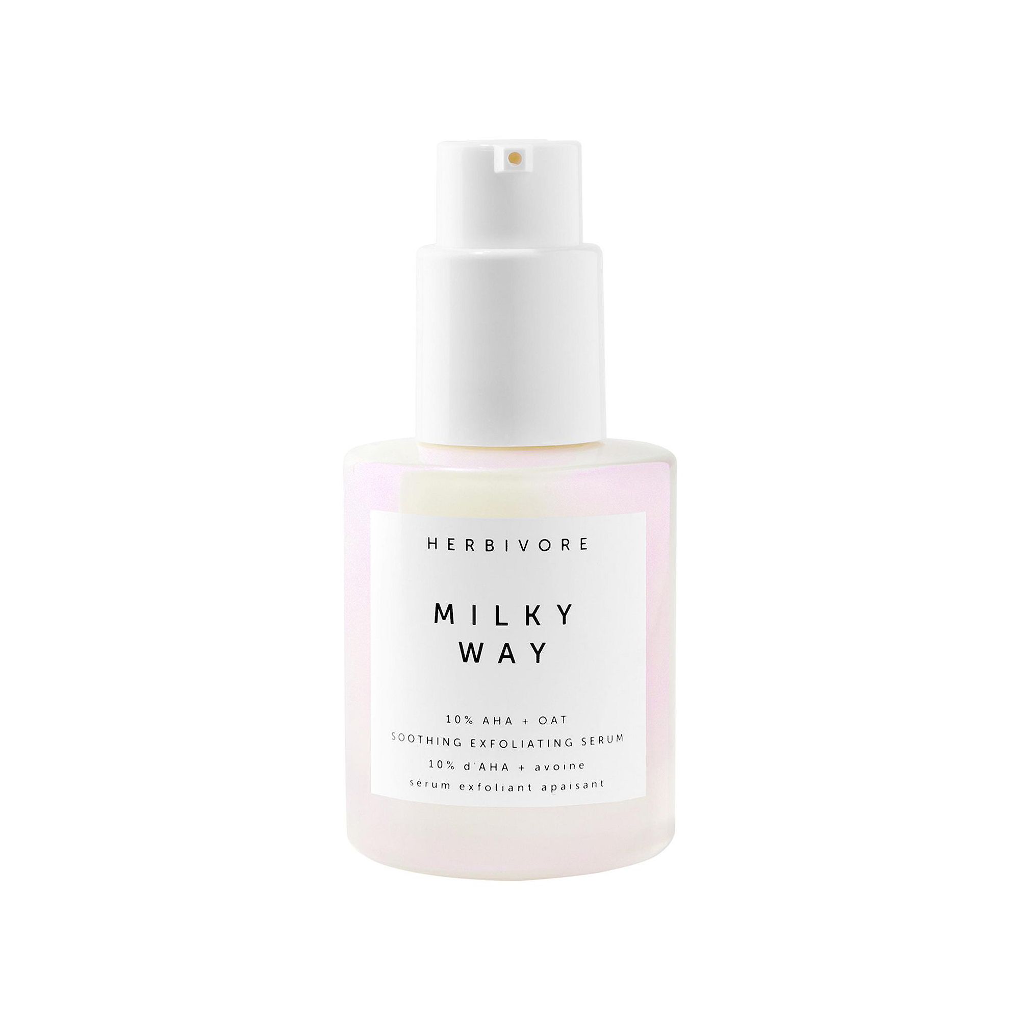Herbivore Botanicals Milky Way 10% AHA + Oat Soothing Exfoliating Serum, Si