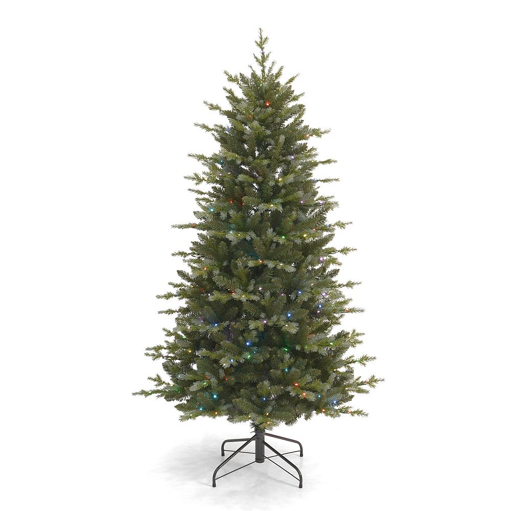 Seasonal LLC 6-ft. Pre-Lit Bluffton Pine Artificial Christmas Tree ...