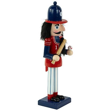 Northlight Baseball Player Christmas Nutcracker Table Decor