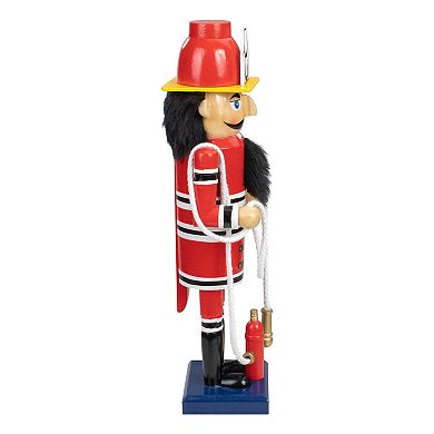 Northlight Fireman & Hose Christmas Nutcracker Table Decor