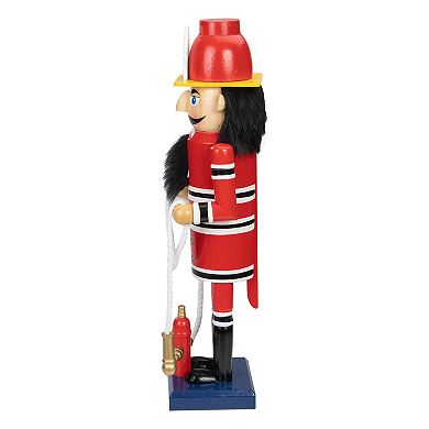 Northlight Fireman & Hose Christmas Nutcracker Table Decor