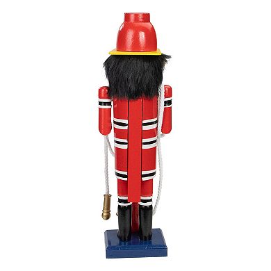 Northlight Fireman & Hose Christmas Nutcracker Table Decor