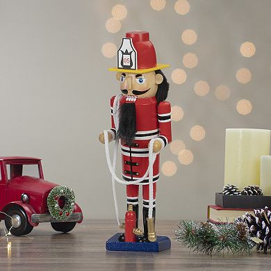 Northlight Fireman & Hose Christmas Nutcracker Table Decor