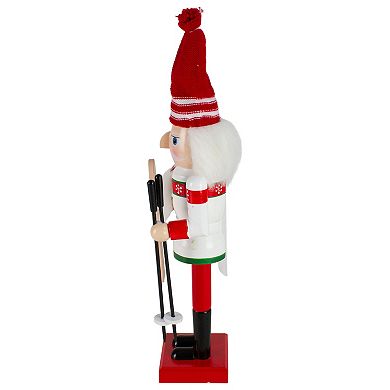 Northlight Skiing Christmas Nutcracker Table Decor