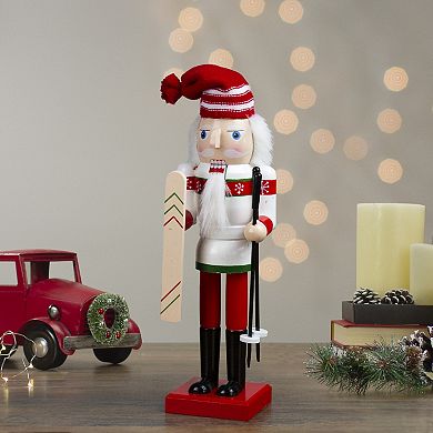 Northlight Skiing Christmas Nutcracker Table Decor