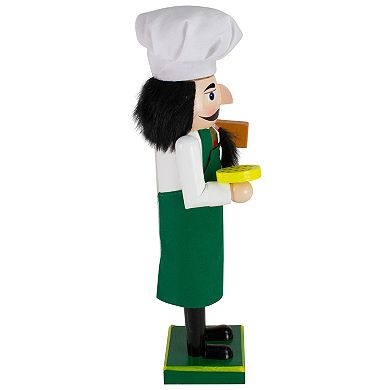 Northlight Pizza Maker Christmas Nutcracker Table Decor