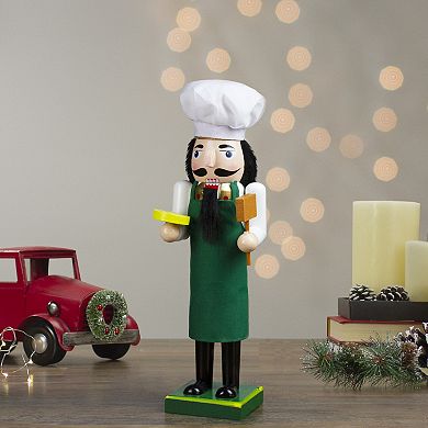 Northlight Pizza Maker Christmas Nutcracker Table Decor