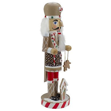 Northlight Gingerbread Chef Christmas Nutcracker Table Decor