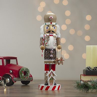Northlight Gingerbread Chef Christmas Nutcracker Table Decor