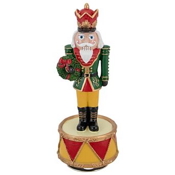 Northlight Musical Revolving Christmas Nutcracker Figurine Table Decor