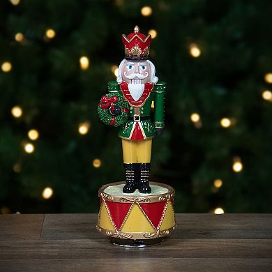 Northlight Musical Revolving Christmas Nutcracker Figurine Table Decor