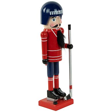 Northlight Hockey Player Christmas Nutcracker Table Decor