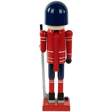 Northlight Hockey Player Christmas Nutcracker Table Decor