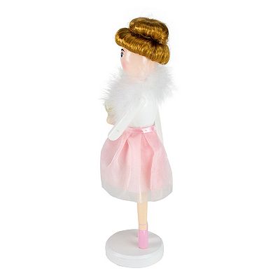 Northlight Pink Ballerina Christmas Nutcracker Table Decor