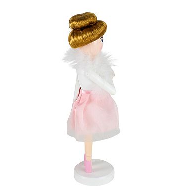 Northlight Pink Ballerina Christmas Nutcracker Table Decor