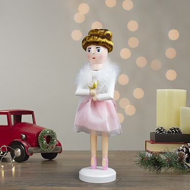 Northlight Pink Ballerina Christmas Nutcracker Table Decor