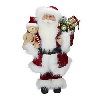 Northlight Standing Santa Claus Christmas Figurine Floor Decor